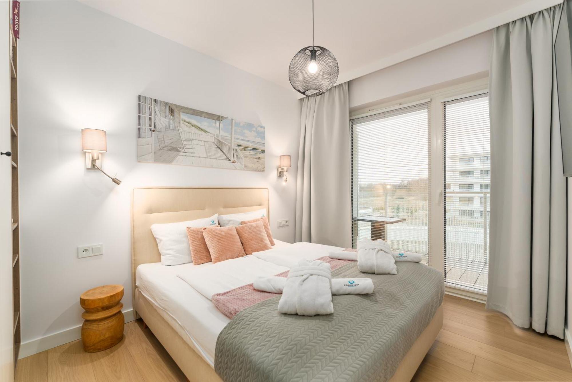 Polanki Aqua Apartamenty Nielimitowany Dostep Do Basenow Parking Free Kołobrzeg Exterior foto